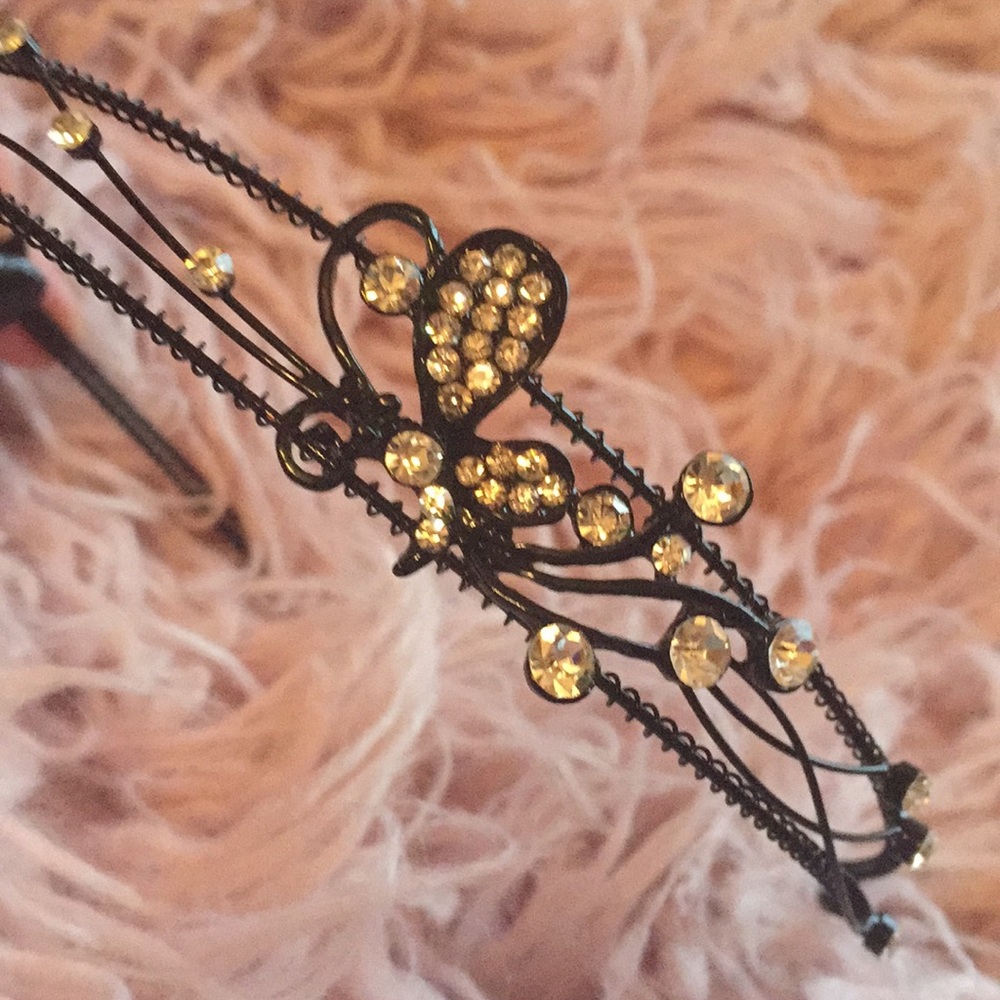 Crystal Tiara Hair Band